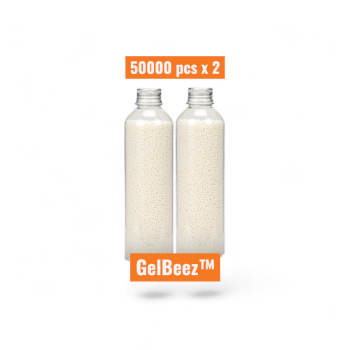Gelbeez 7-8mm Extra Hard Matte Finish (small round bottle) 50000 pcs