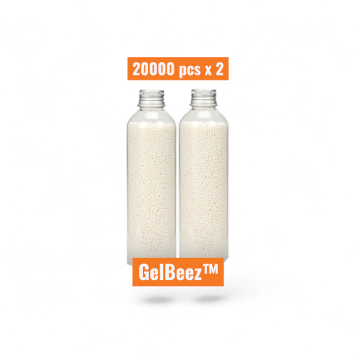 Gelbeez 7-8mm Extra Hard Matte Finish (small round bottle) 20000 pcs