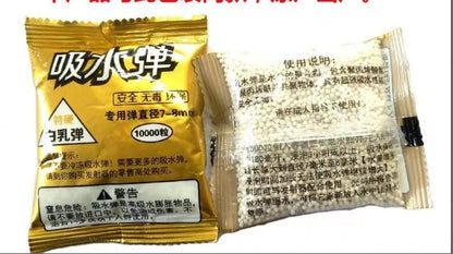 Gelbeez 7-8mm Milky White Hard (10000 pcs)