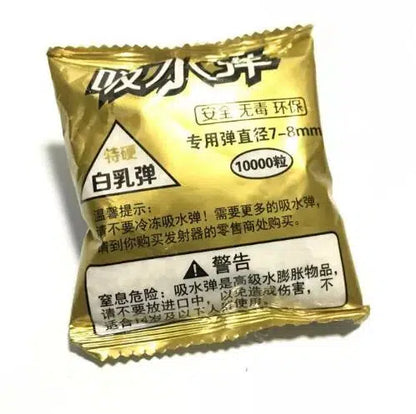 Gelbeez 7-8mm Milky White Hard (10000 pcs)