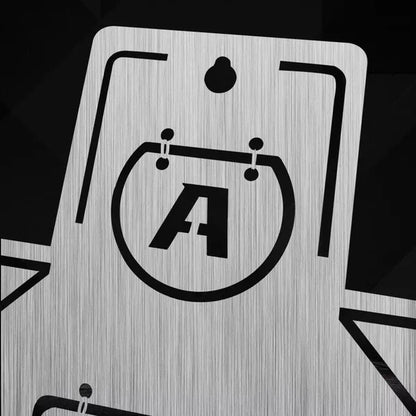 Gelbeez Blaster Stainless Steel Metal Target